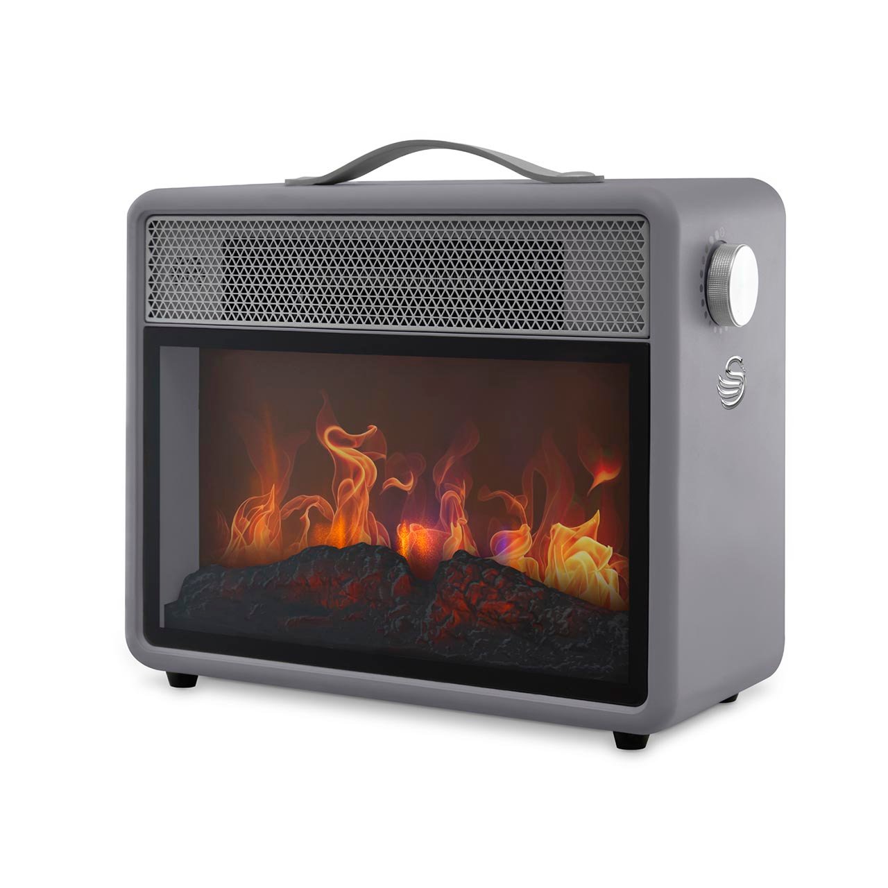 Retro Flame Effect Ceramic Heater