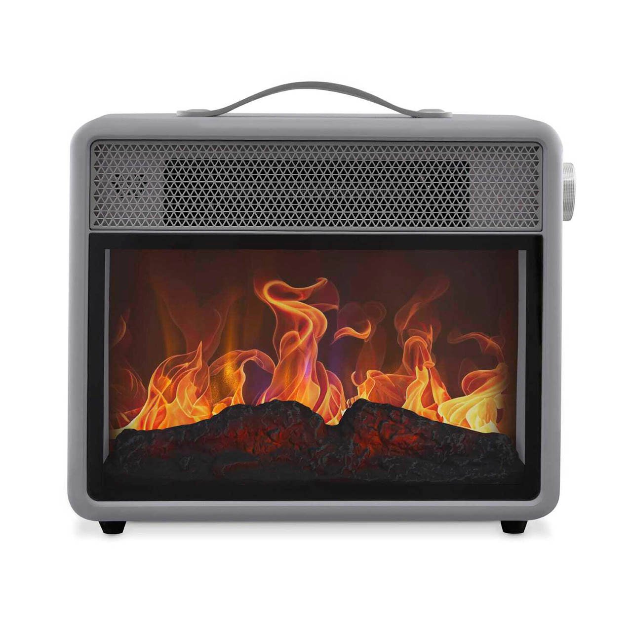 Retro Flame Effect Ceramic Heater