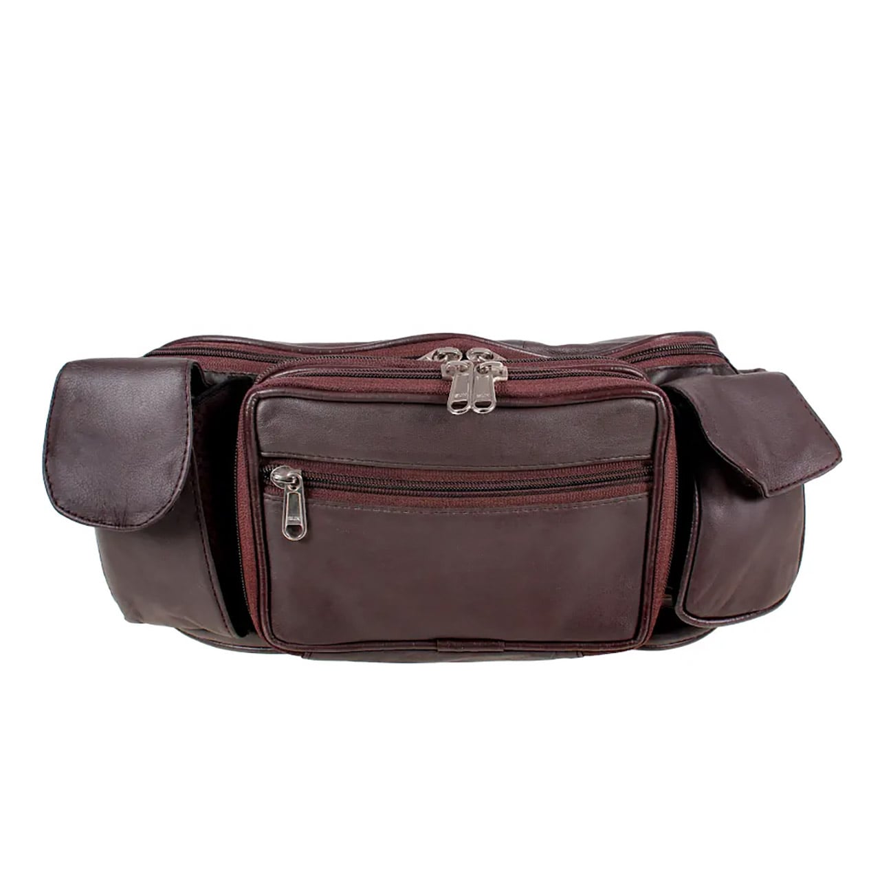 Brown Leather Waist Bag