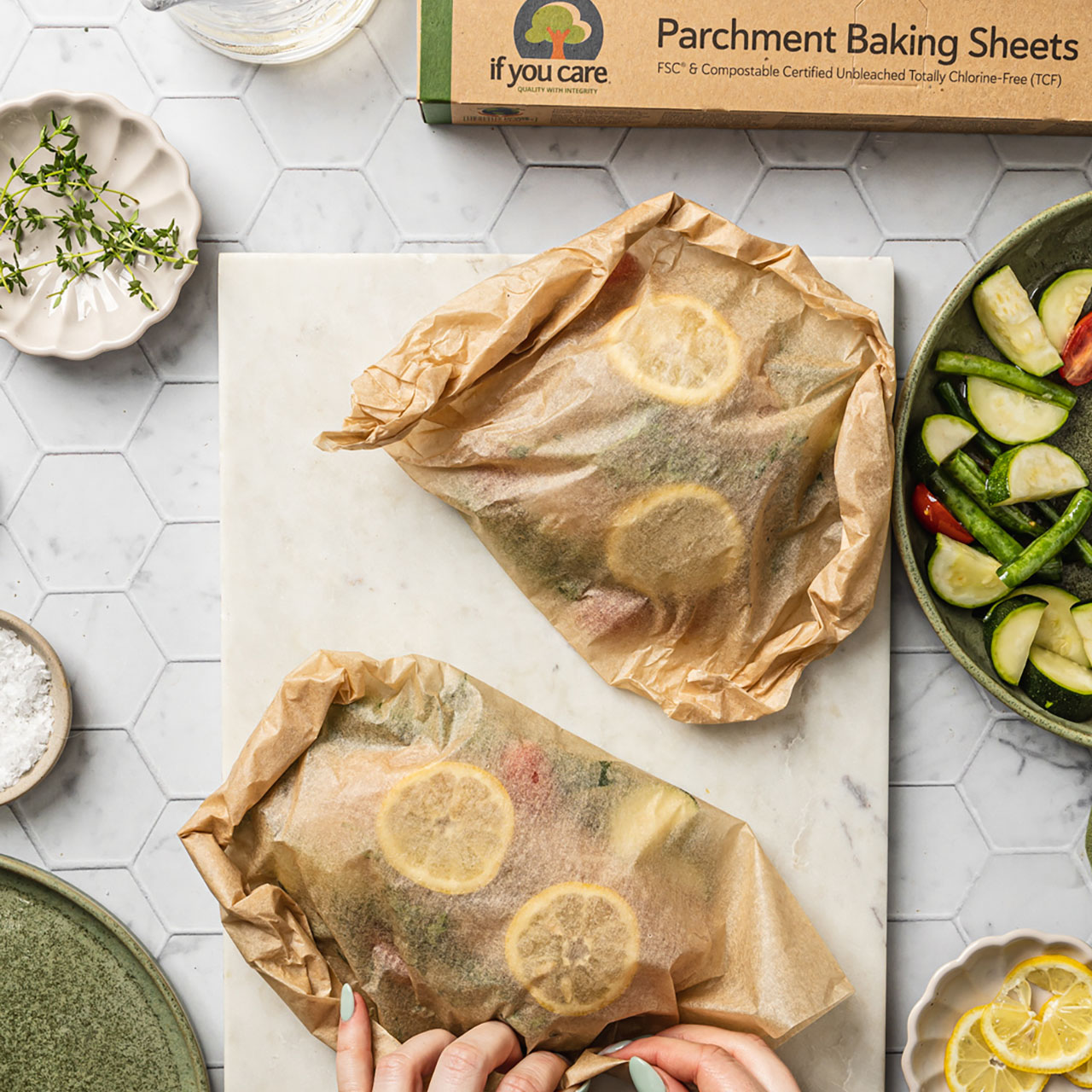 Parchment Baking Sheets - Pack of 2