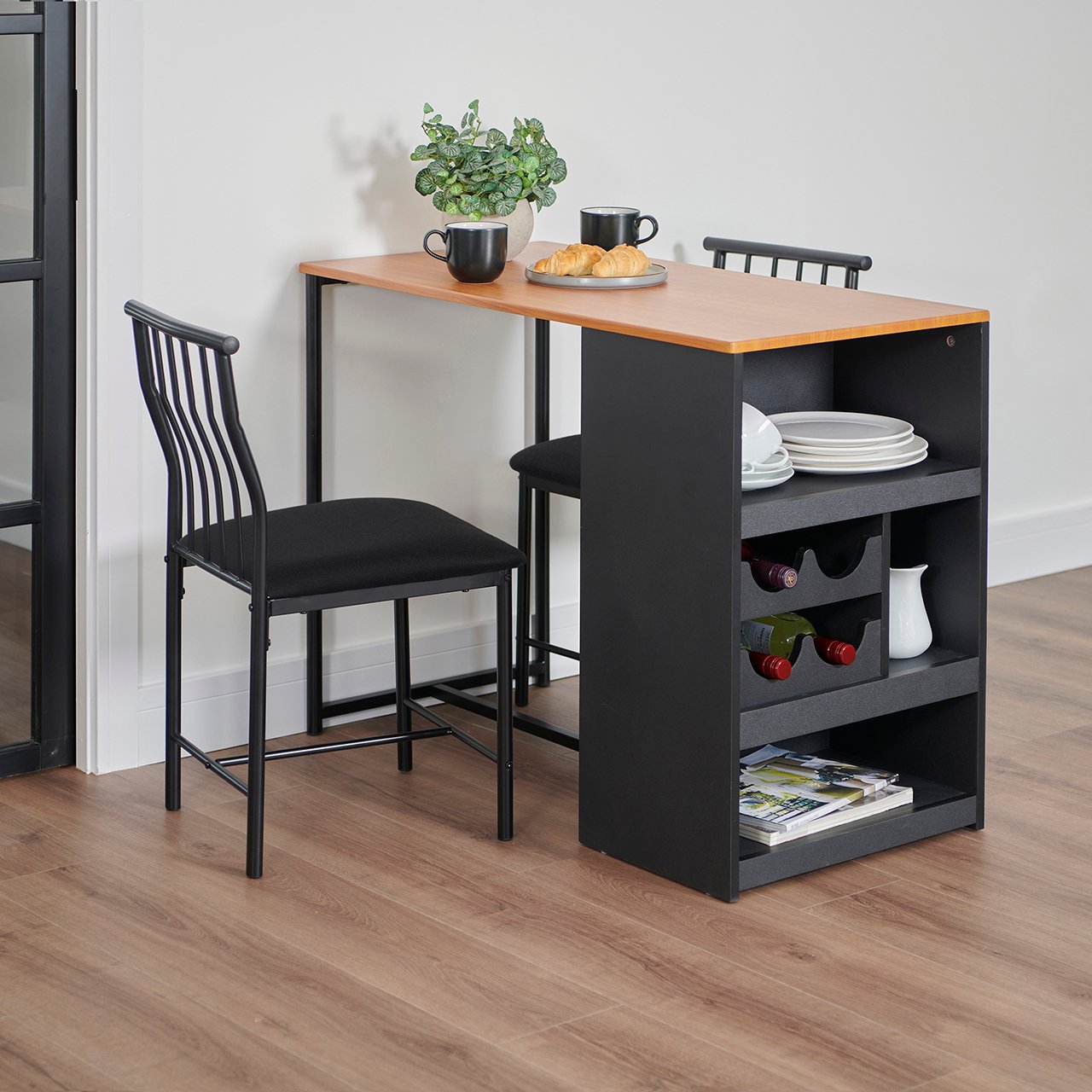 Compact Dining Set and Storage