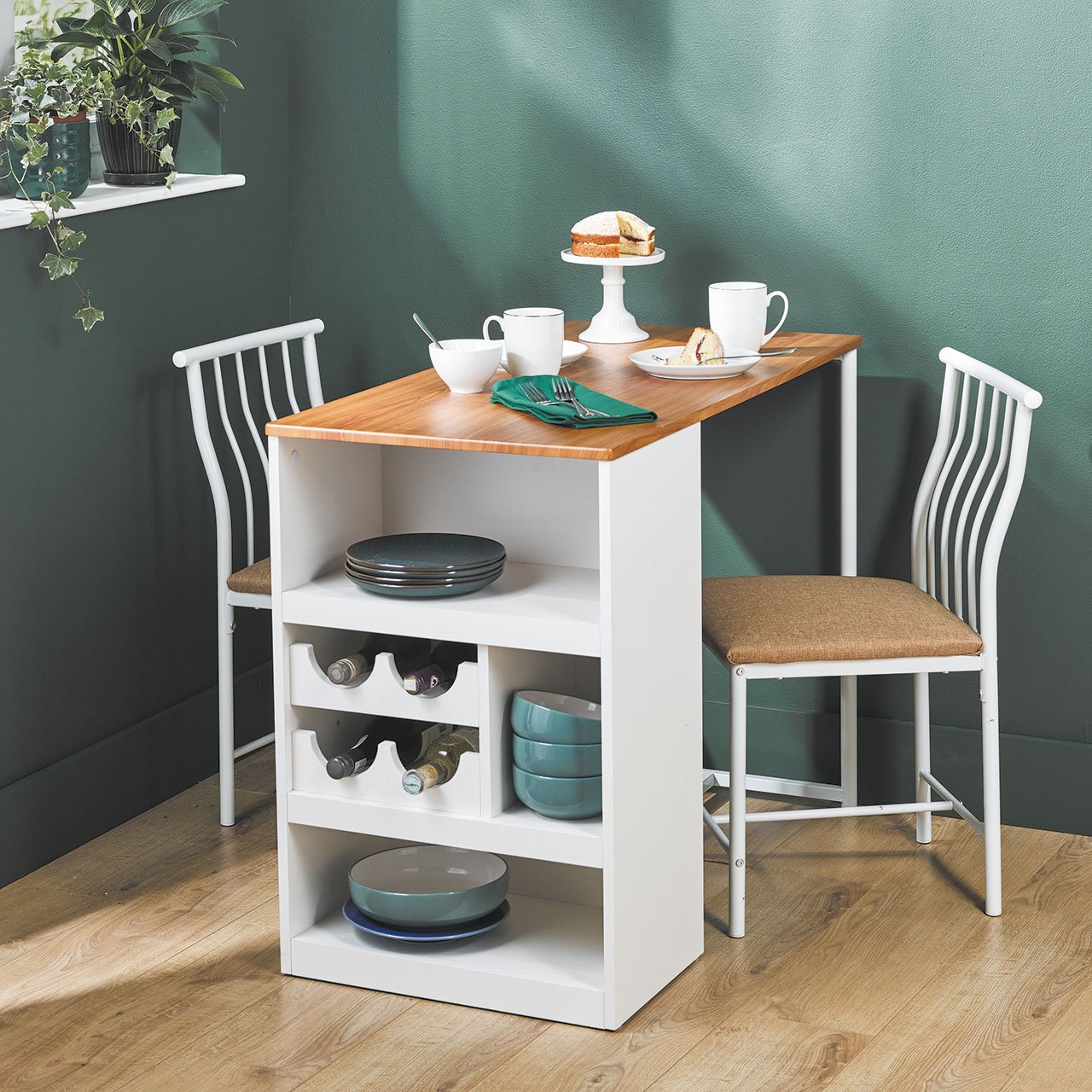 Compact Dining Set and Storage