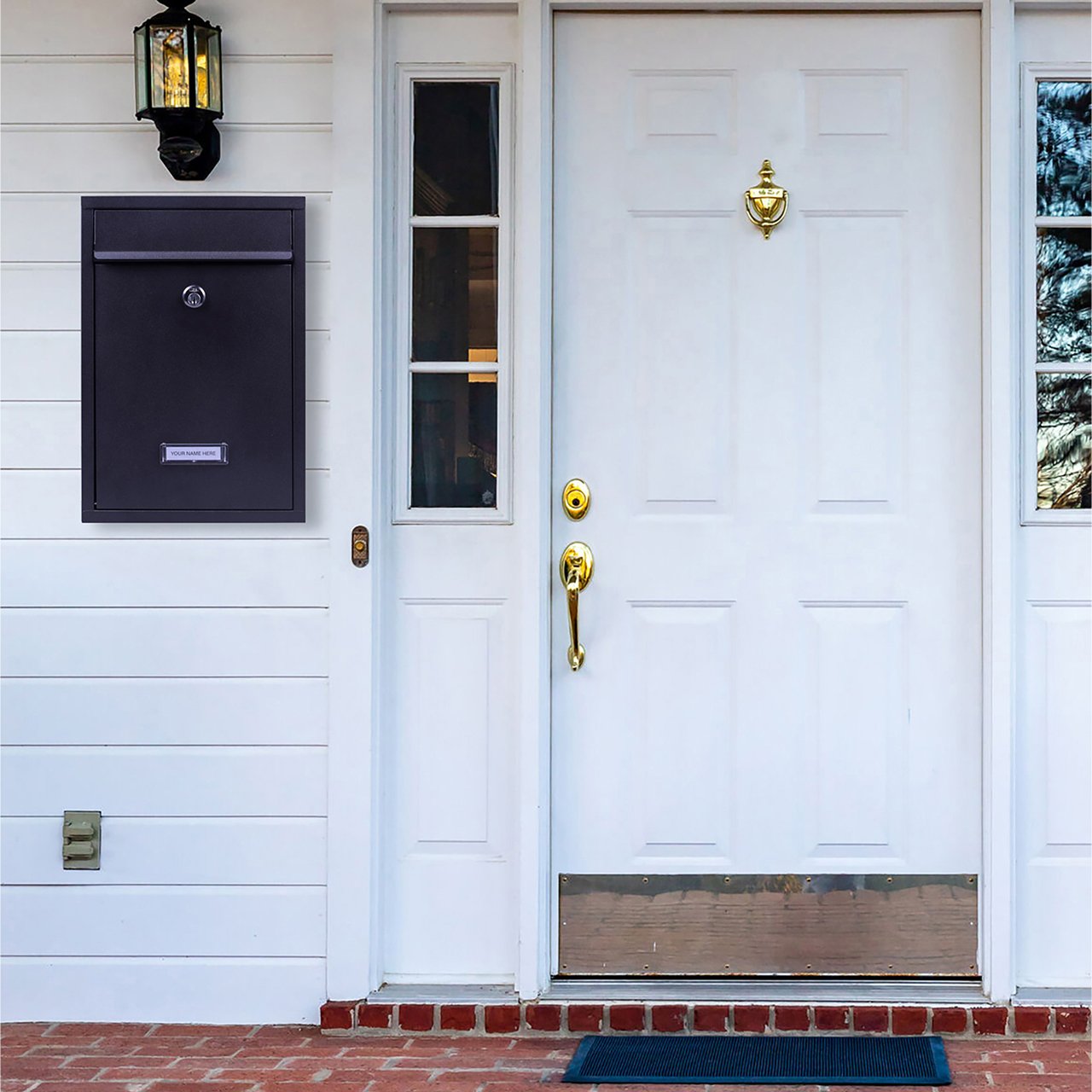 Wall Mounted Lockable Letterbox