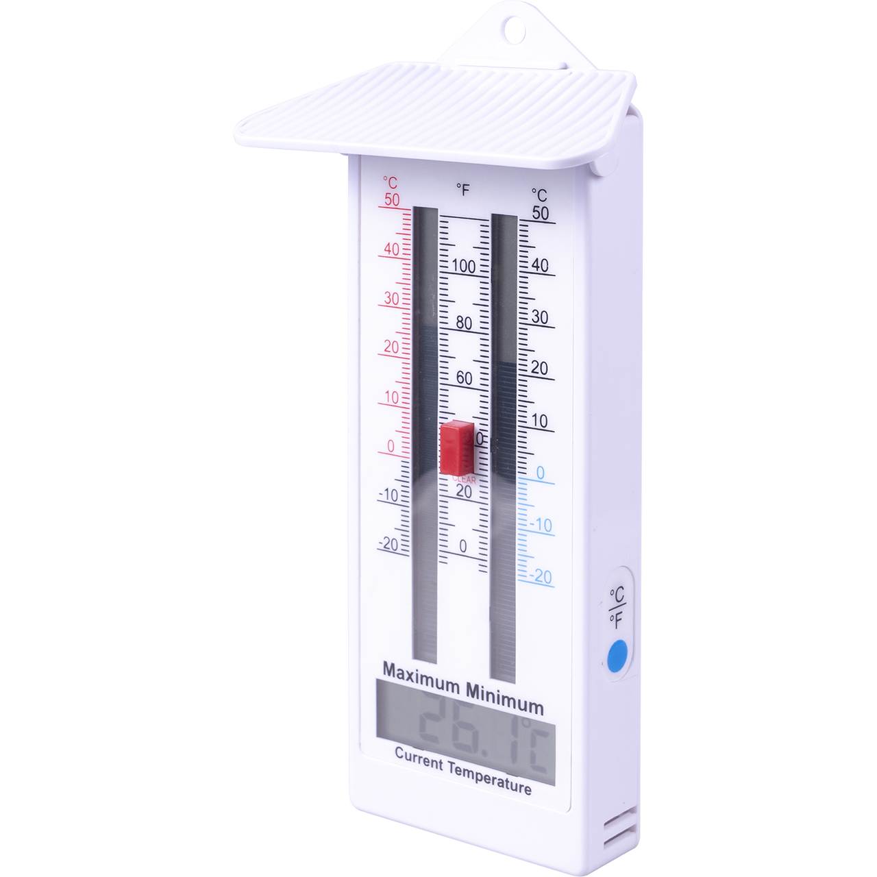 Digital Thermometer with Roof