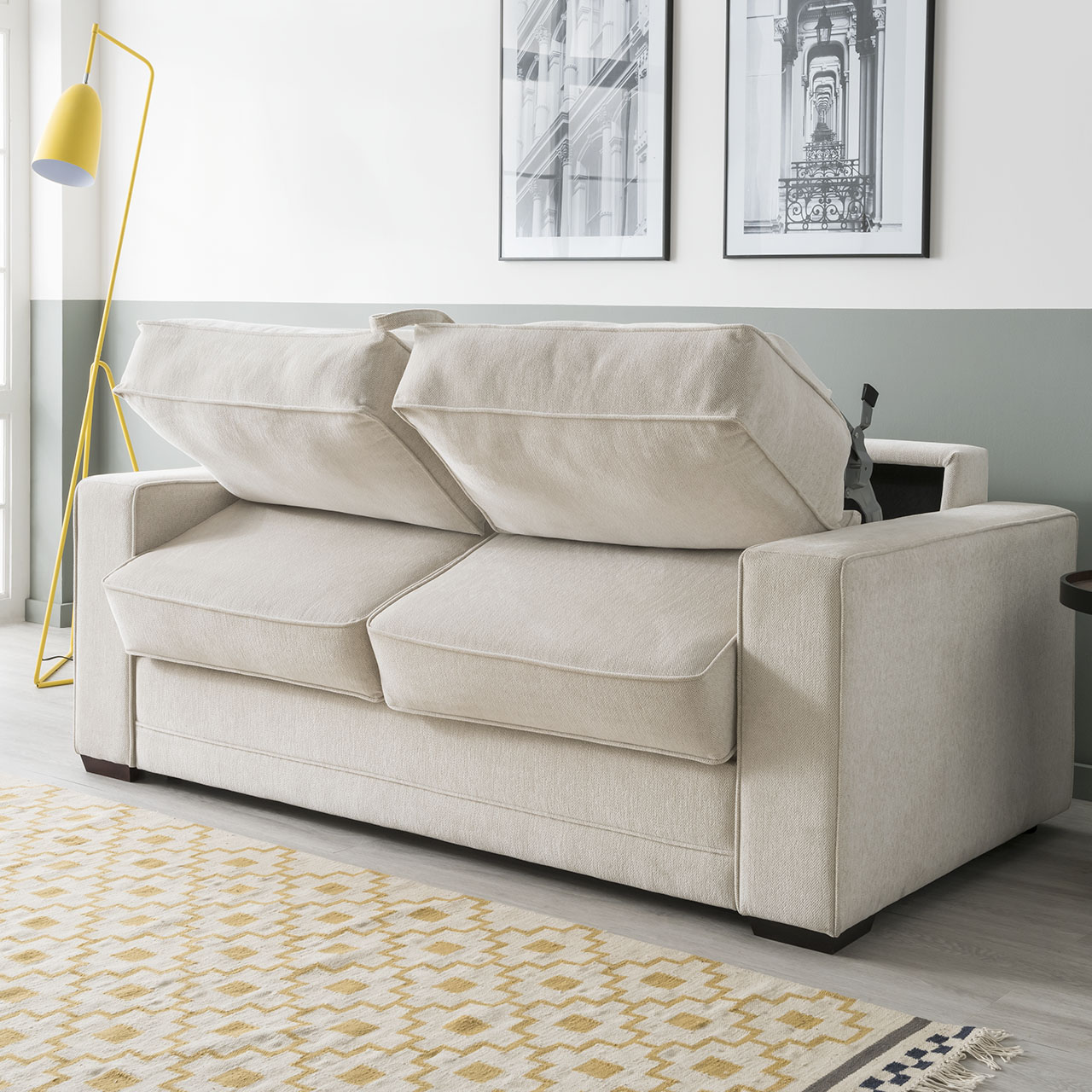 Six-second Sofa Bed, 2-seater