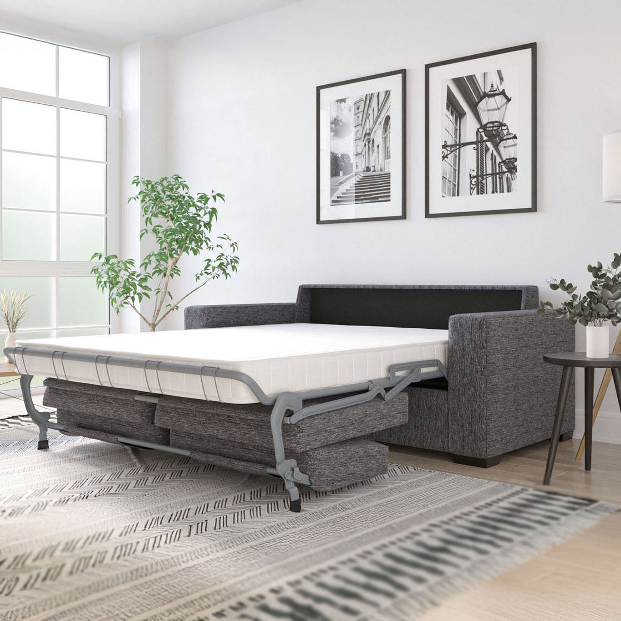 Six-second Sofa Bed, 2-seater