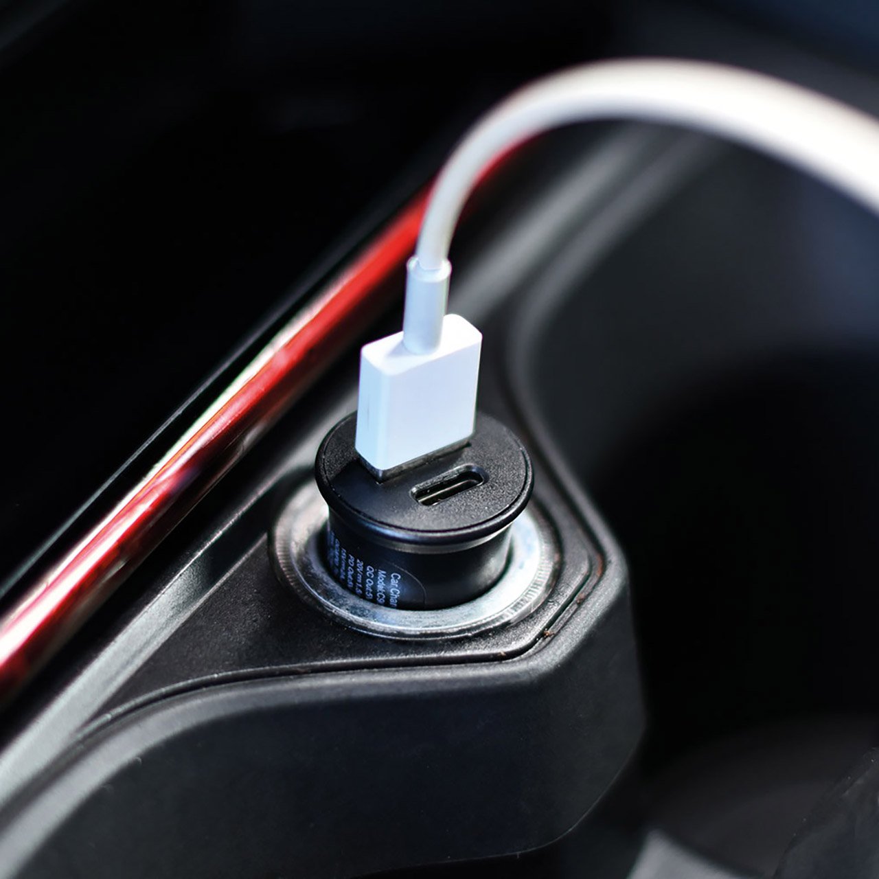 Compact USB Car Charger