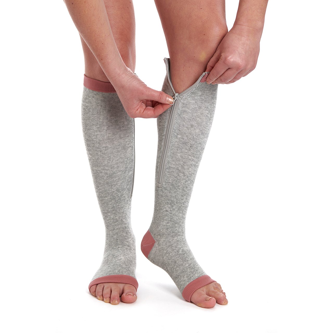 Copper Compression Zip Socks