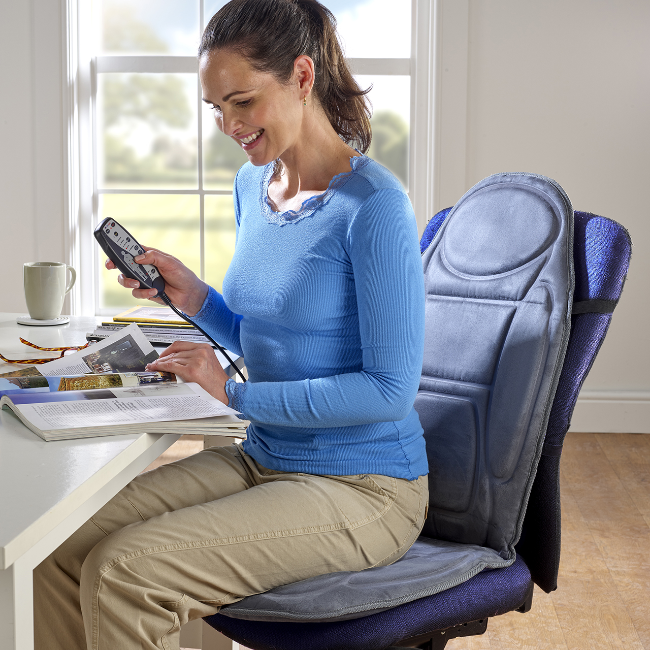 Heated Seat Back Massager