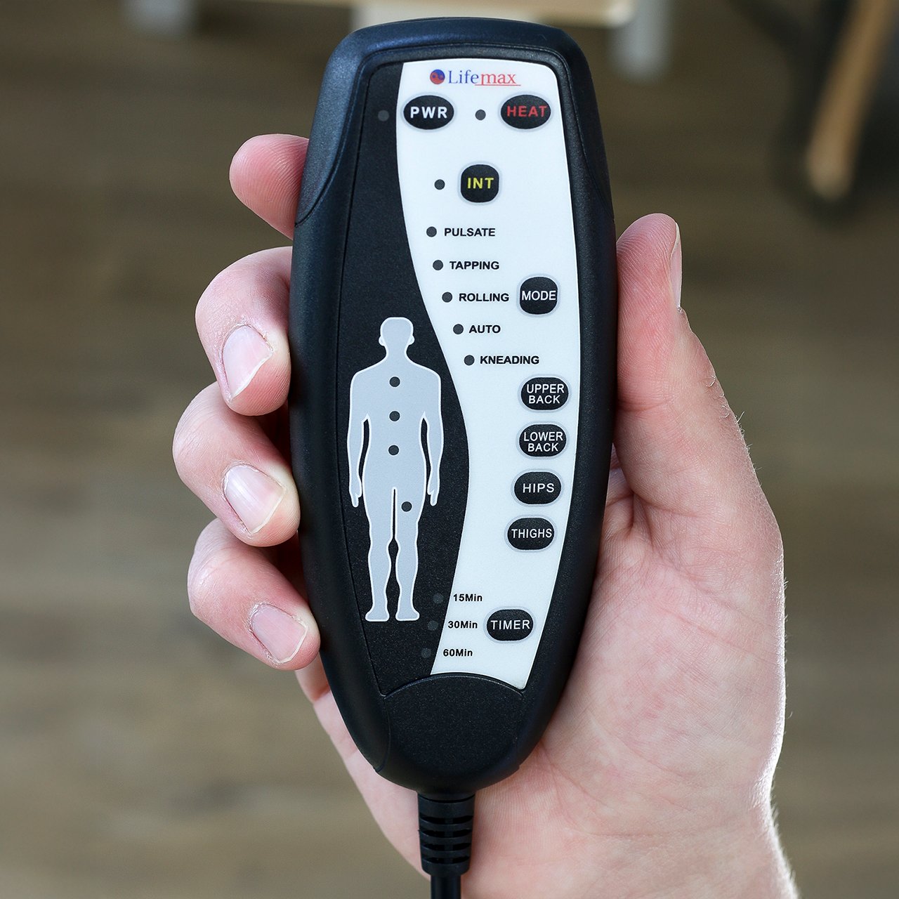 Heated Seat Back Massager