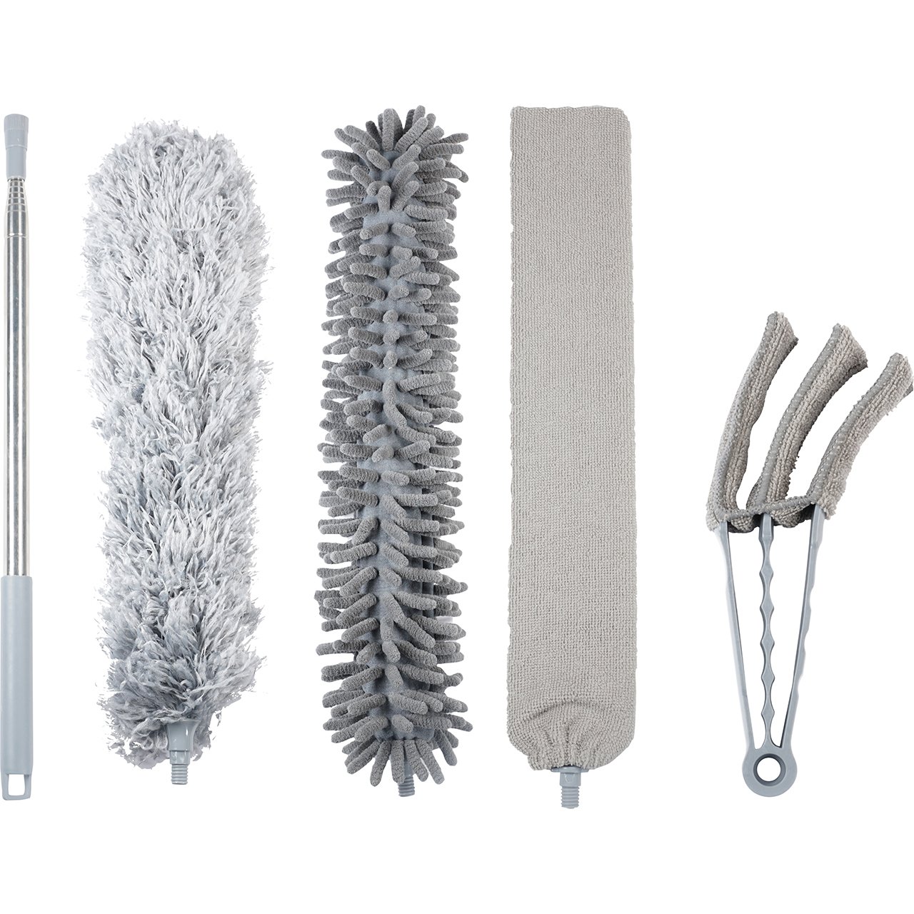 Extendable 5-piece Duster Kit