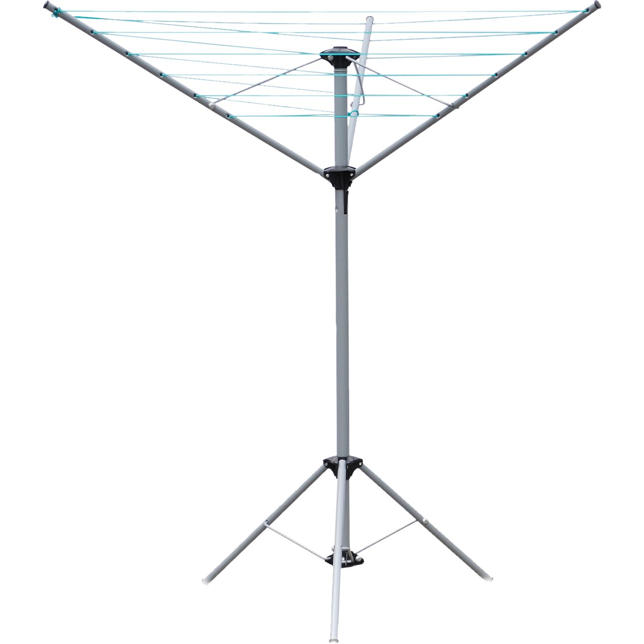 Portable 3-arm Rotary Airer