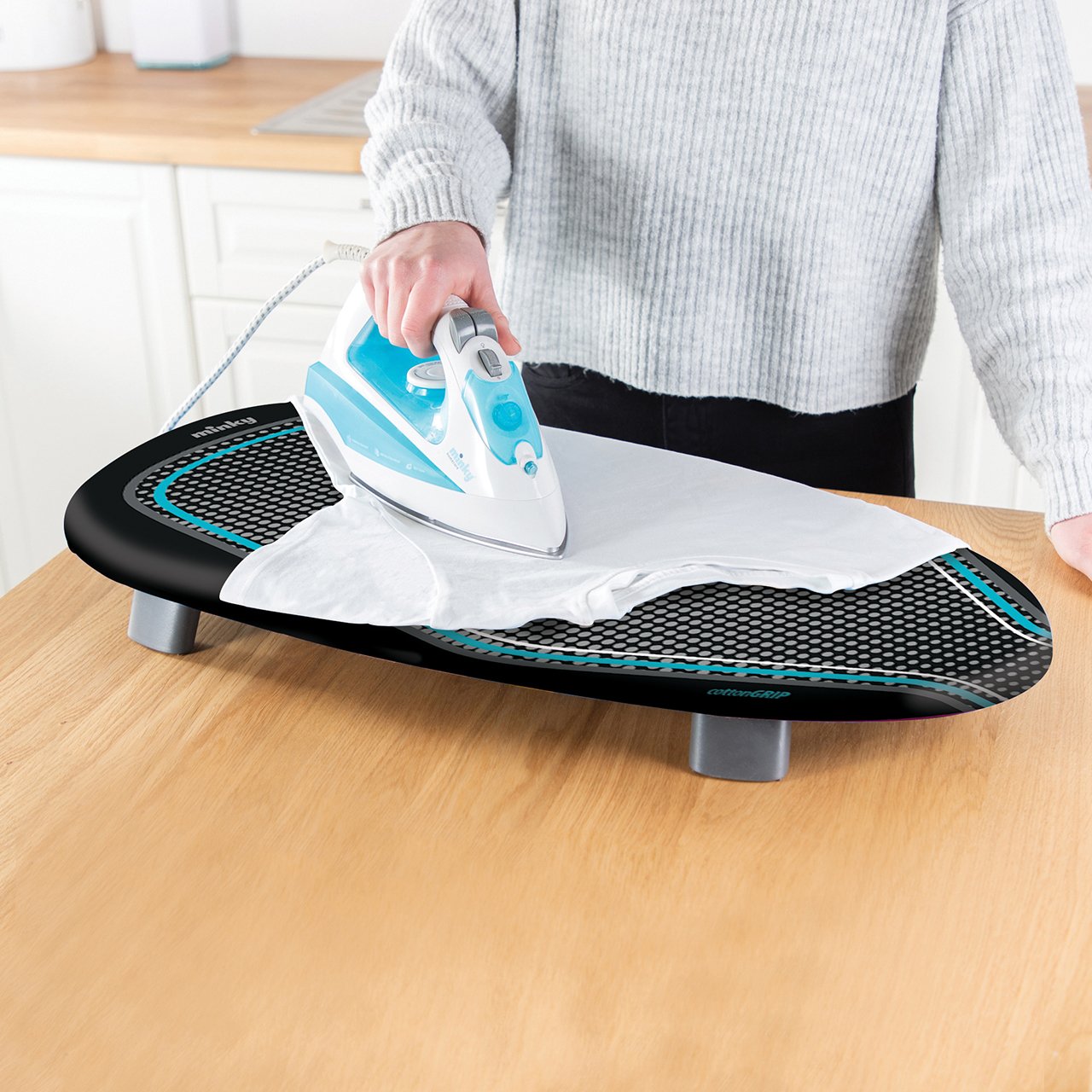 Ergonomic Tabletop Ironing Board