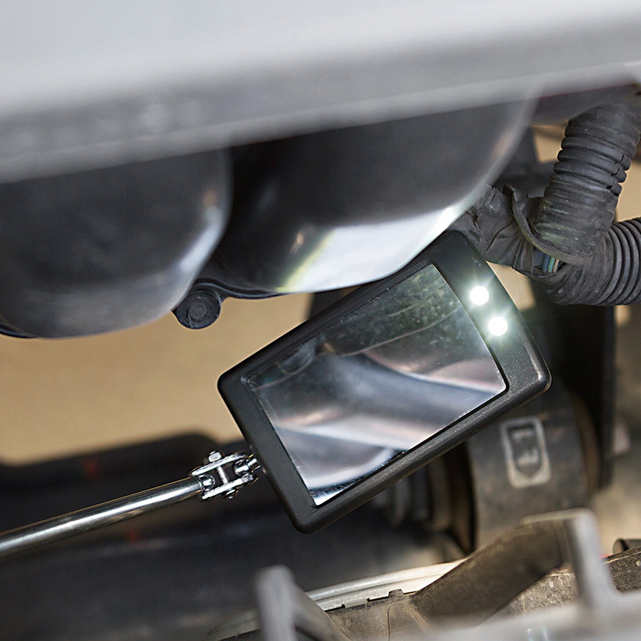 Telescopic Inspection Mirror