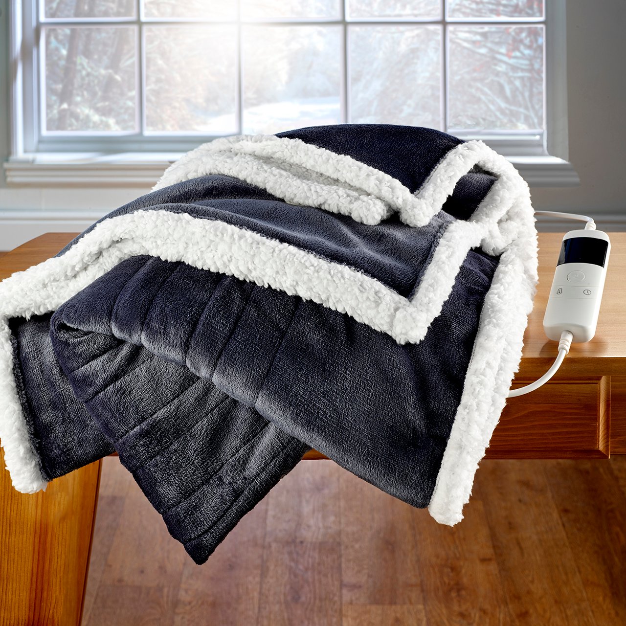 Heated Fleece Blanket