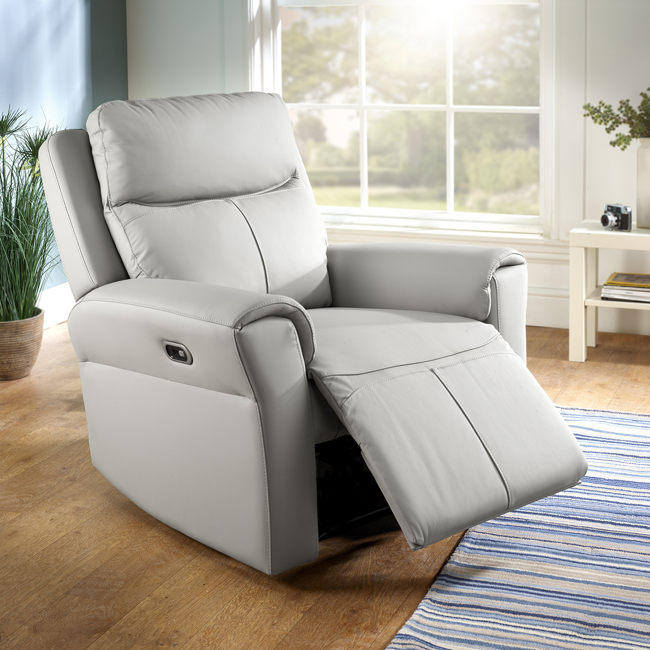 Reclining Leather Armchair