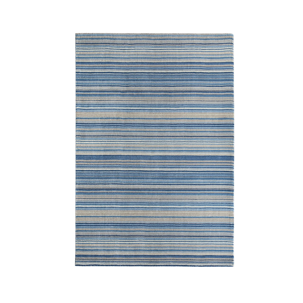 Blue Fine Stripes Rug