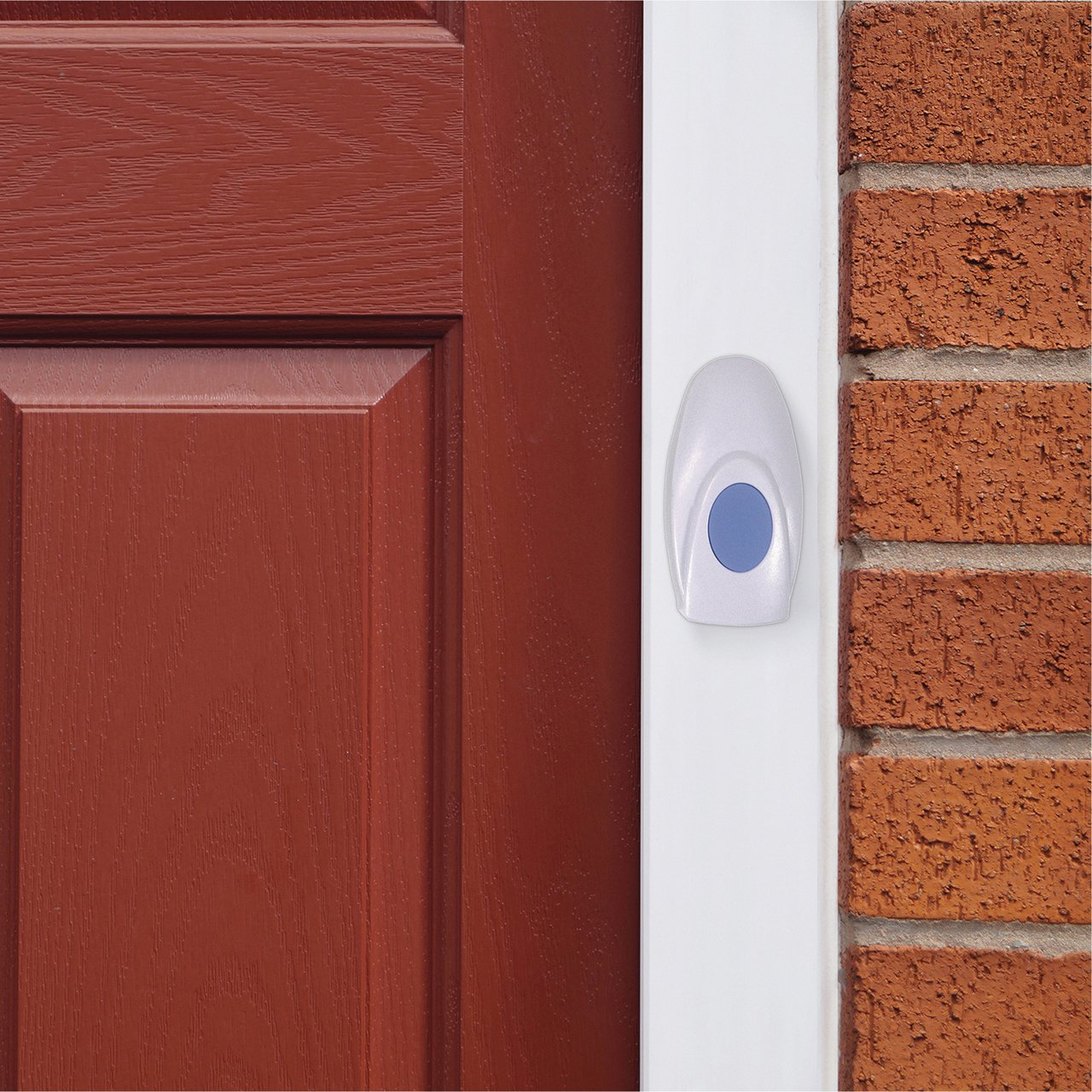 Wireless Doorbell with Two Receivers
