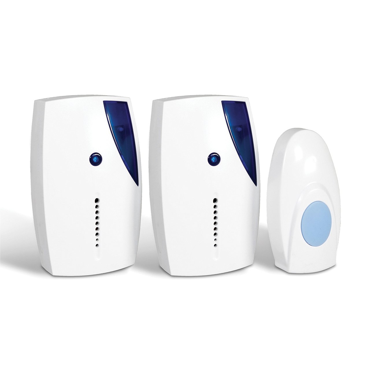 Wireless Doorbell with Two Receivers