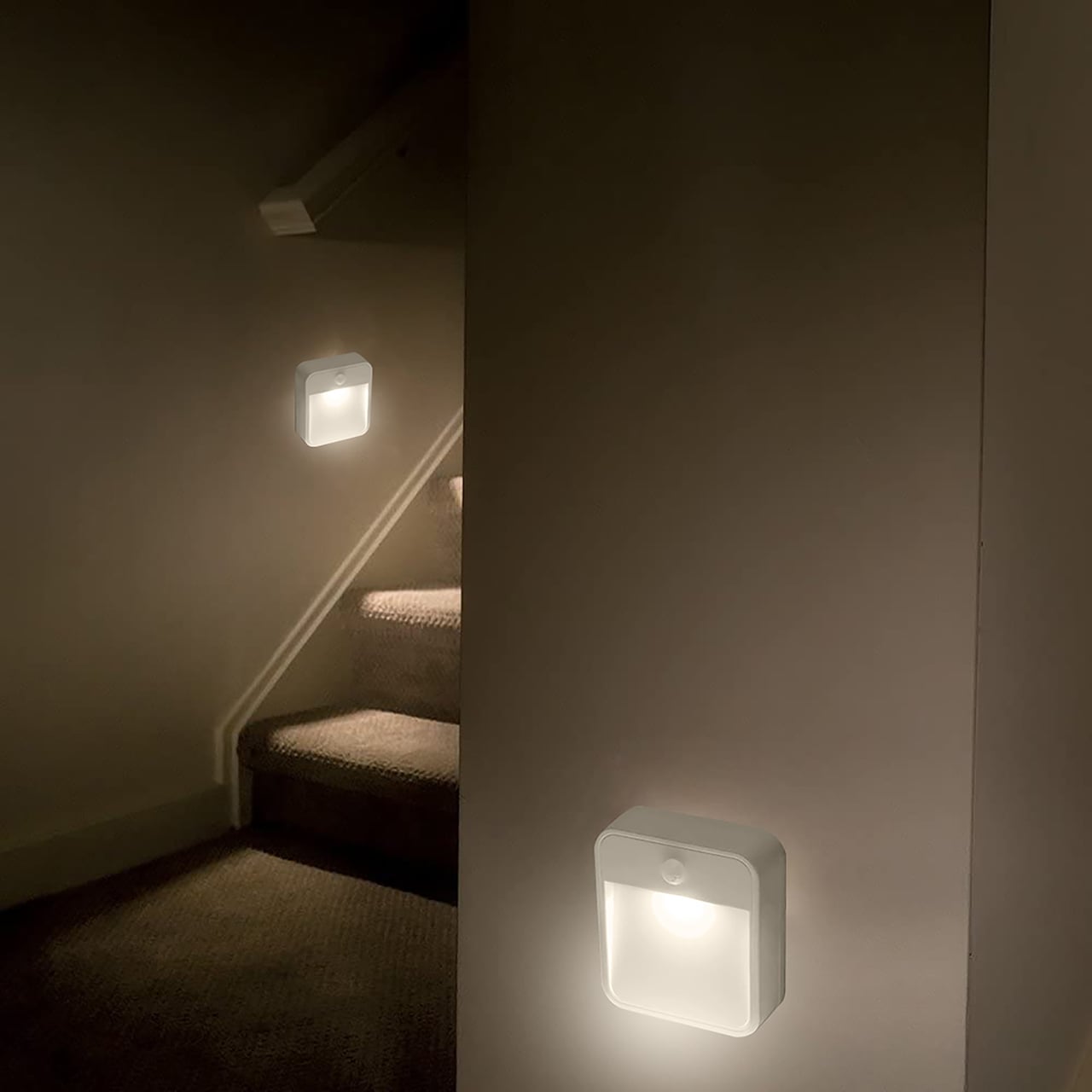 Indoor Sensor Lights, Set of 2