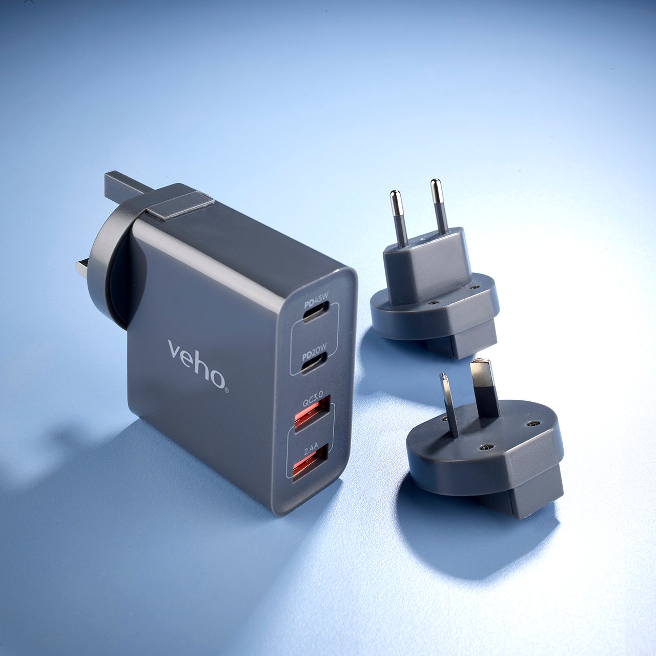 Travel USB Plug Adapter