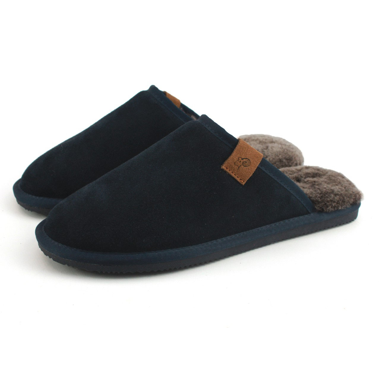 Mens Sheepskin Mules