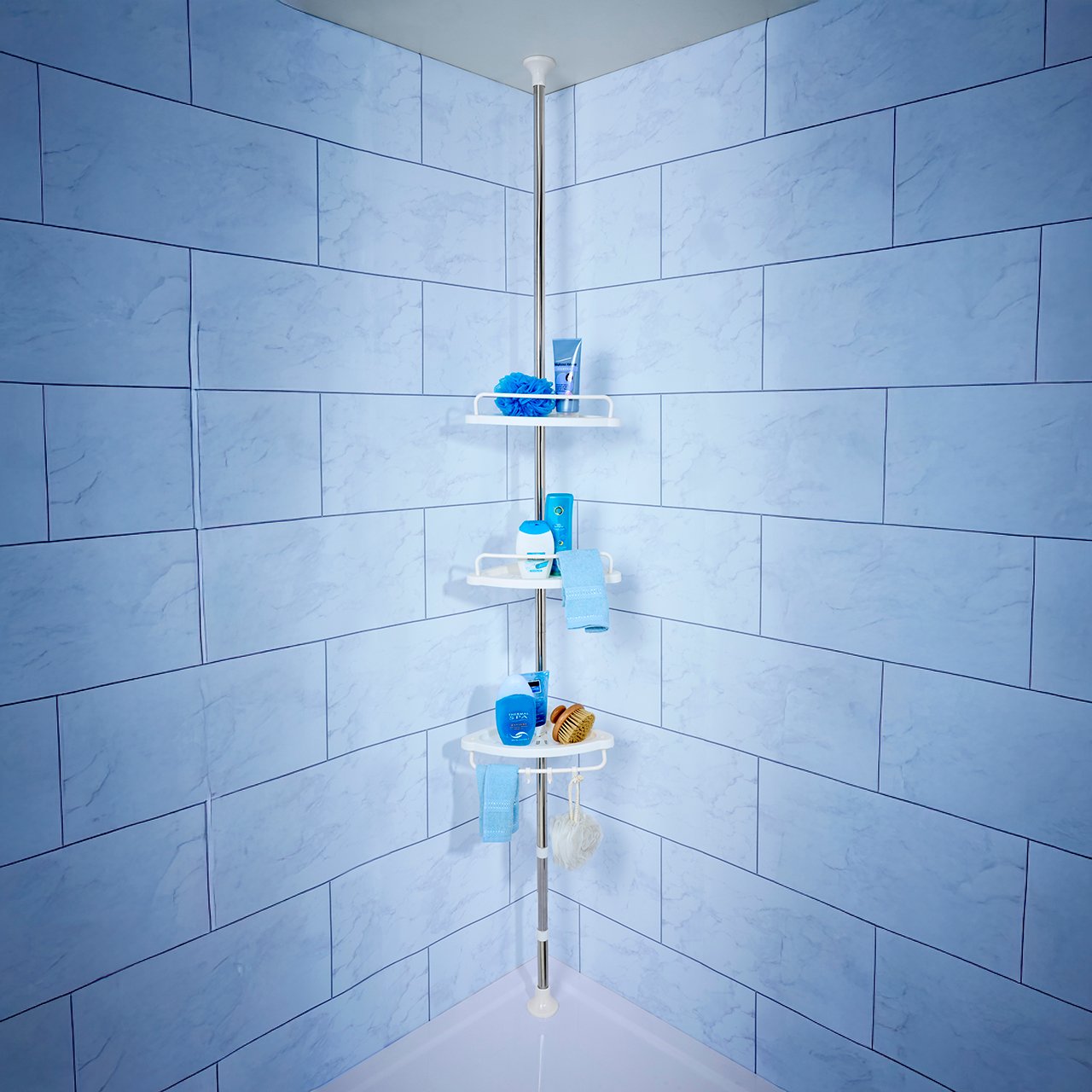 Adjustable Bathroom Shelving Unit