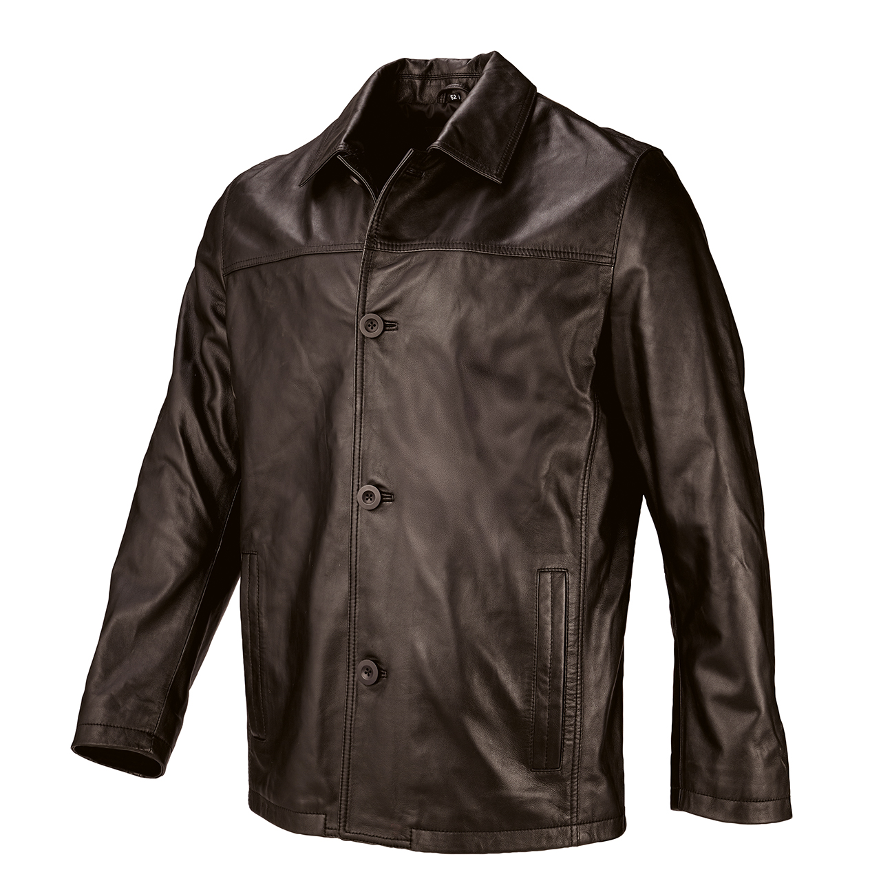 Men's Short Leather Coat