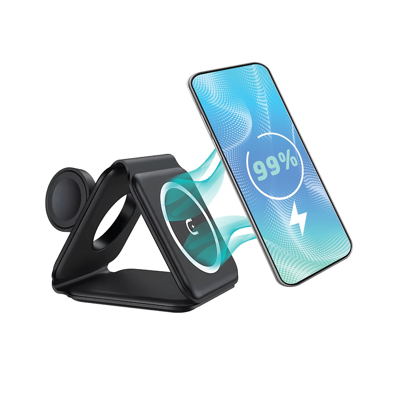 Foldable Wireless Charging Station