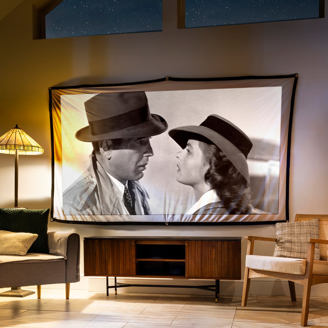 Foldable Projector Screen