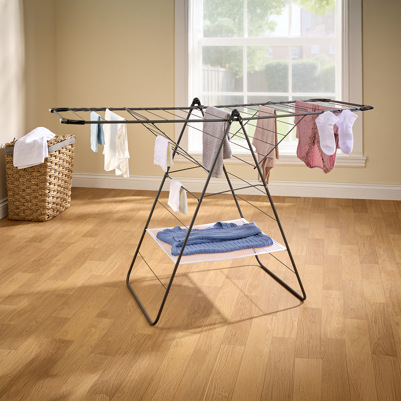 X Wing Airer, 24 Metres of Drying Space