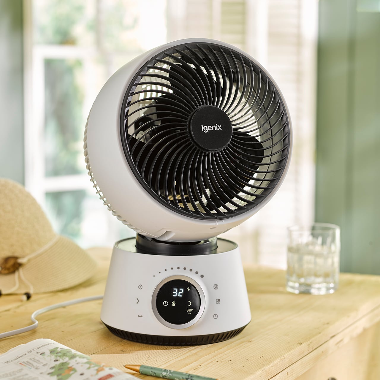 9" Digital Air Circulator Turbo Fan