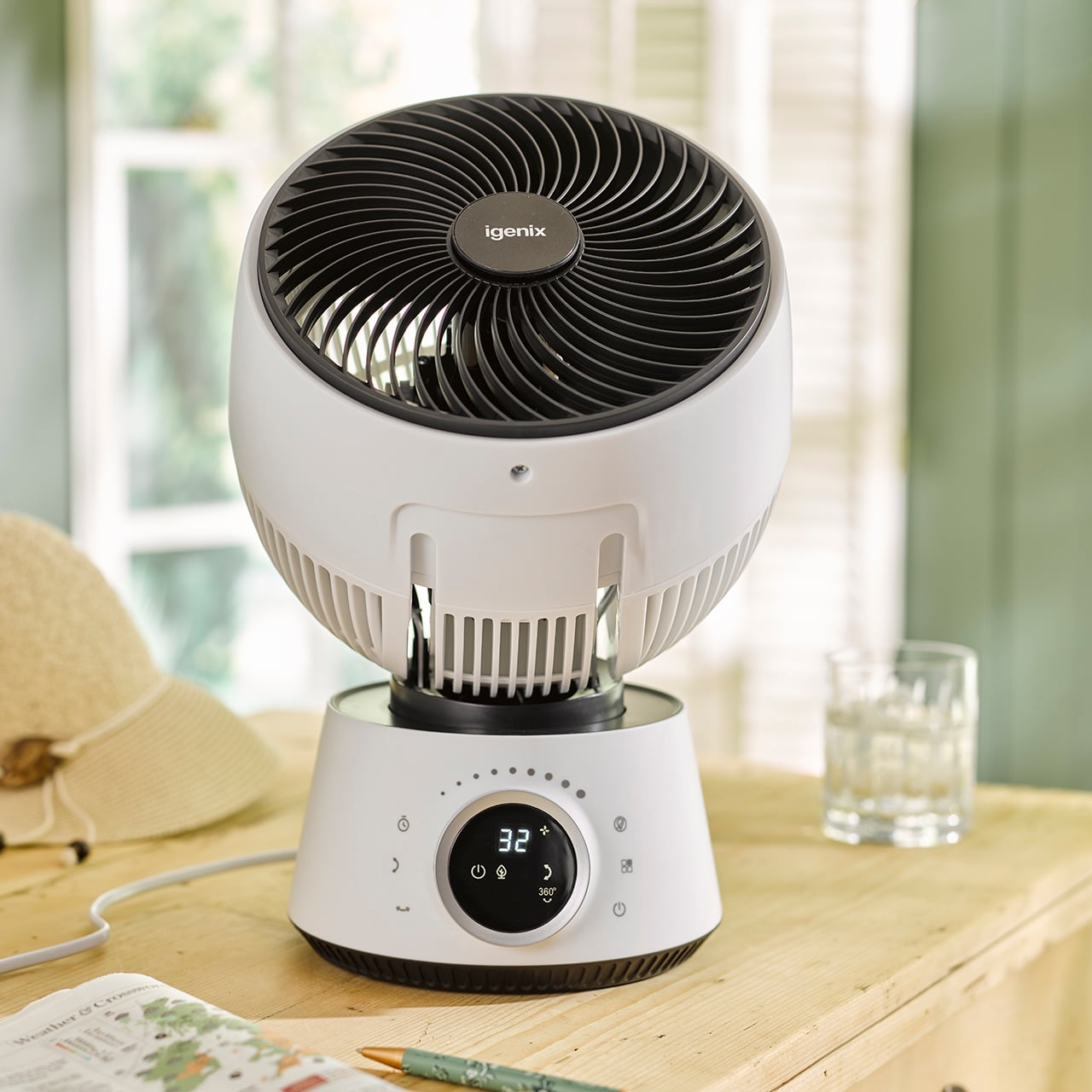 9" Digital Air Circulator Turbo Fan