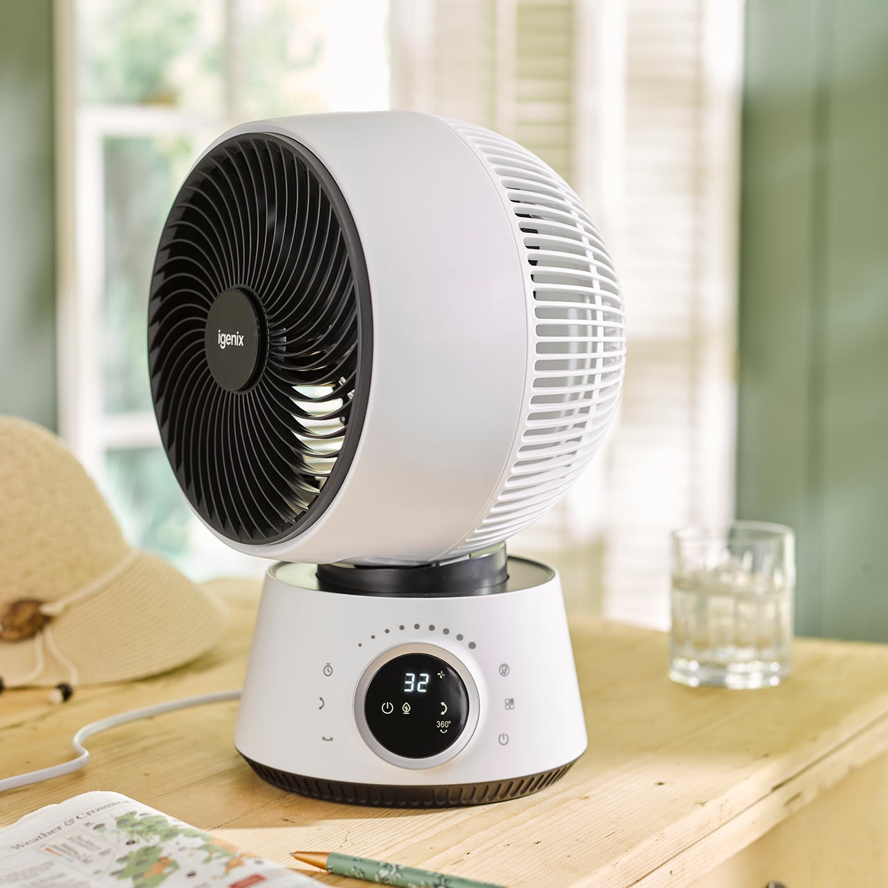 9" Digital Air Circulator Turbo Fan