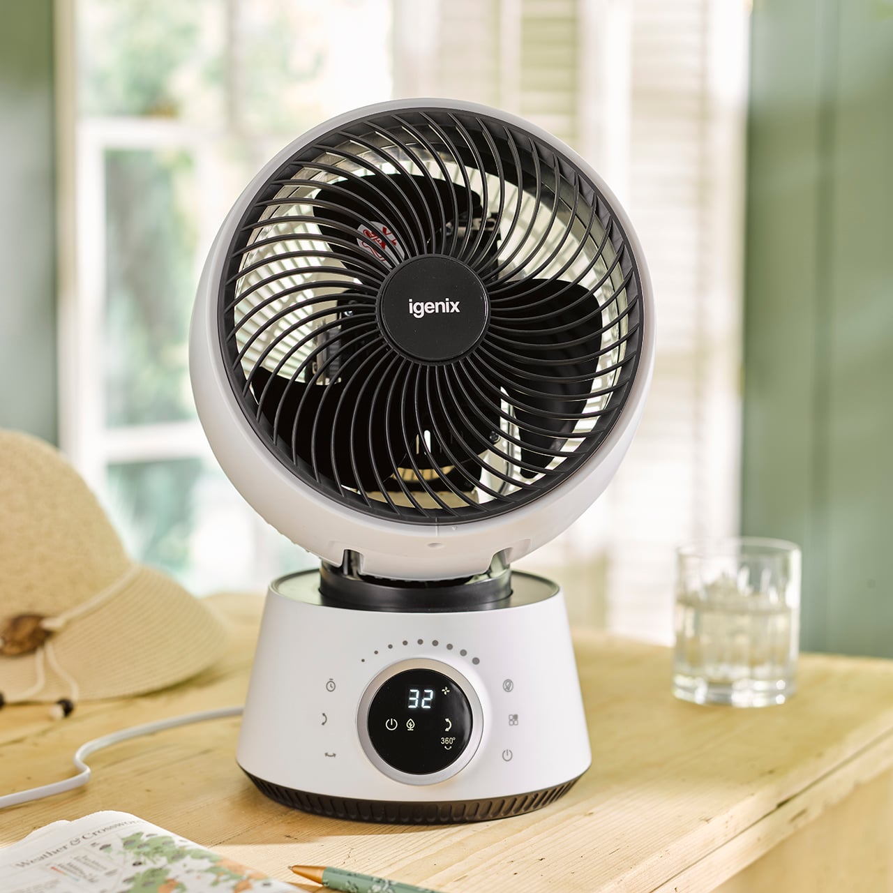 9" Digital Air Circulator Turbo Fan