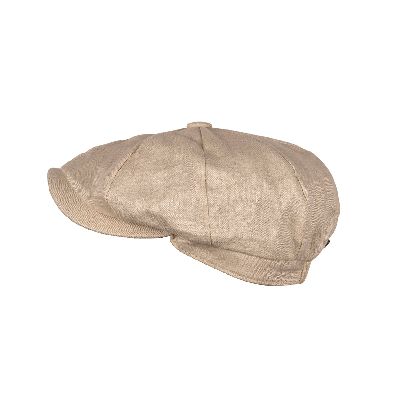 Linen Newsboy Cap