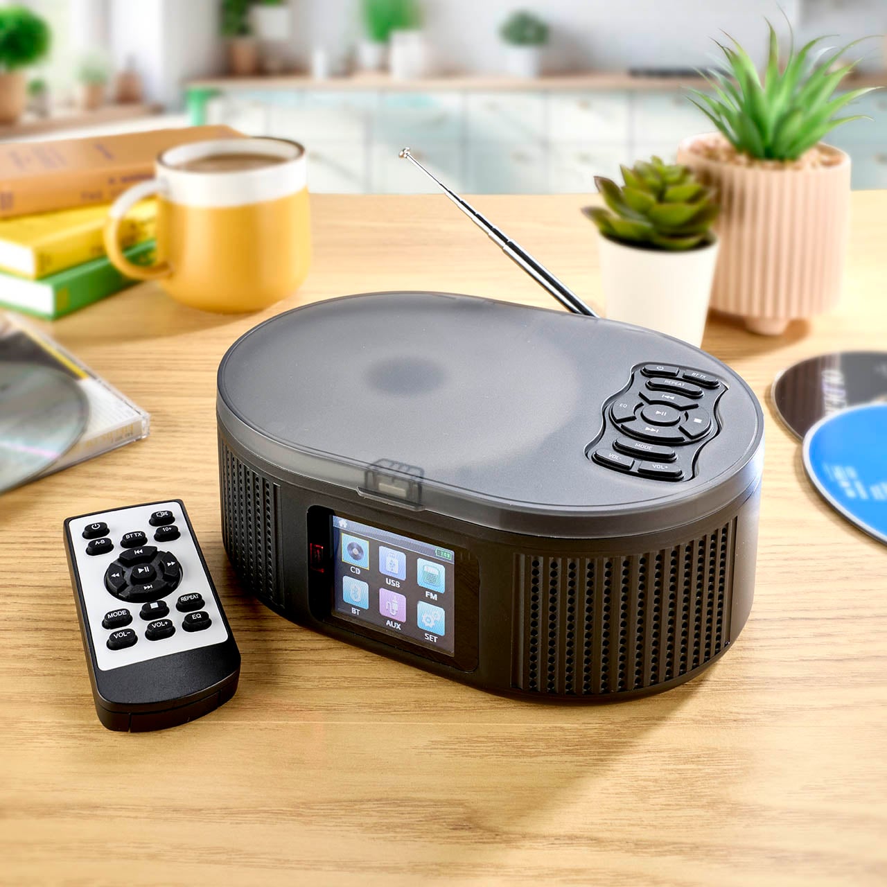 CD Player Radio & Bluetooth Speaker