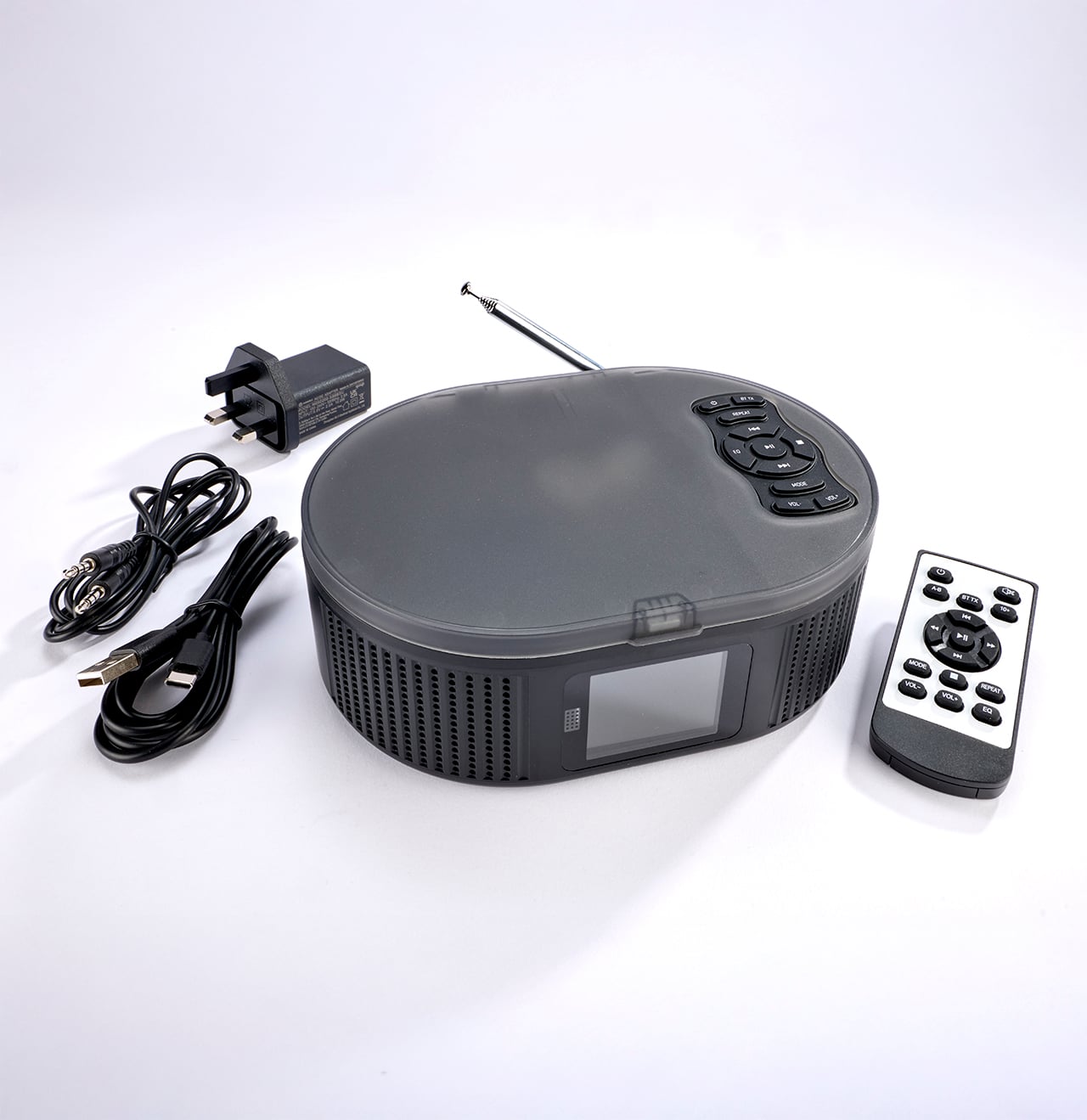 CD Player Radio & Bluetooth Speaker