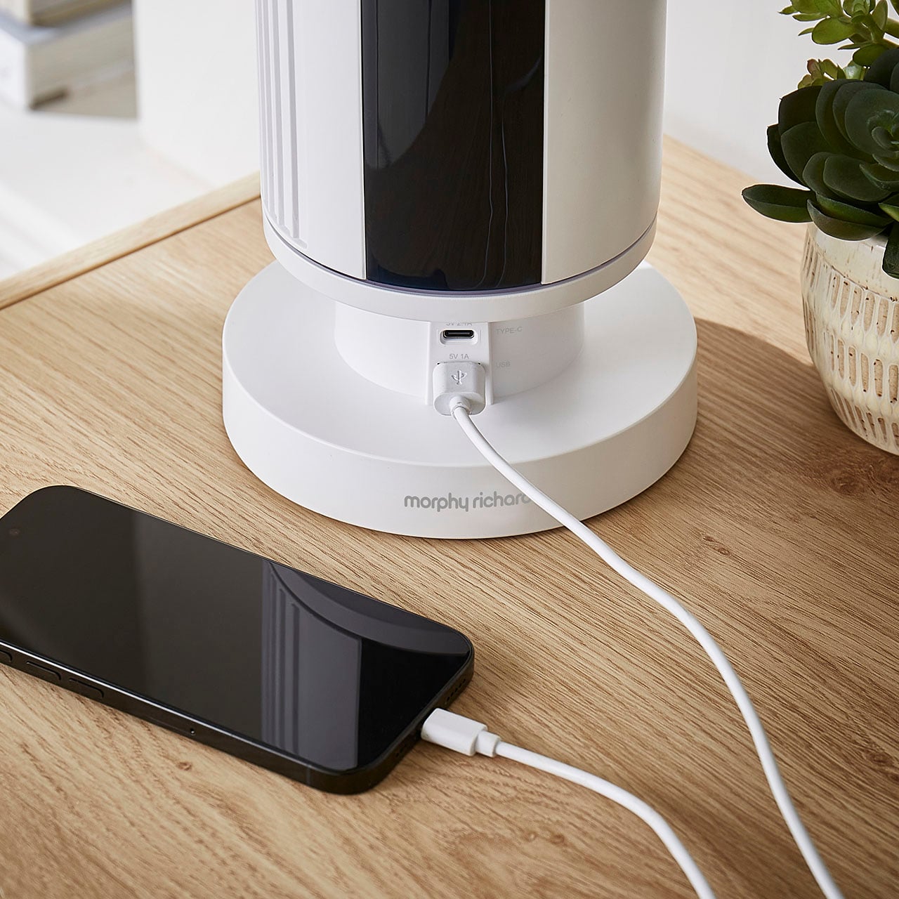 14” Mini Tower Fan and USB Charger