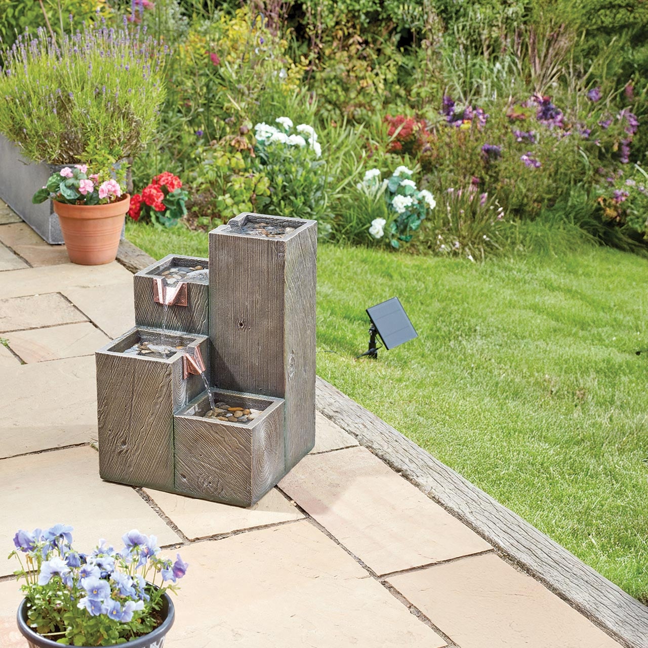 Hybrid Water Feature Quad
