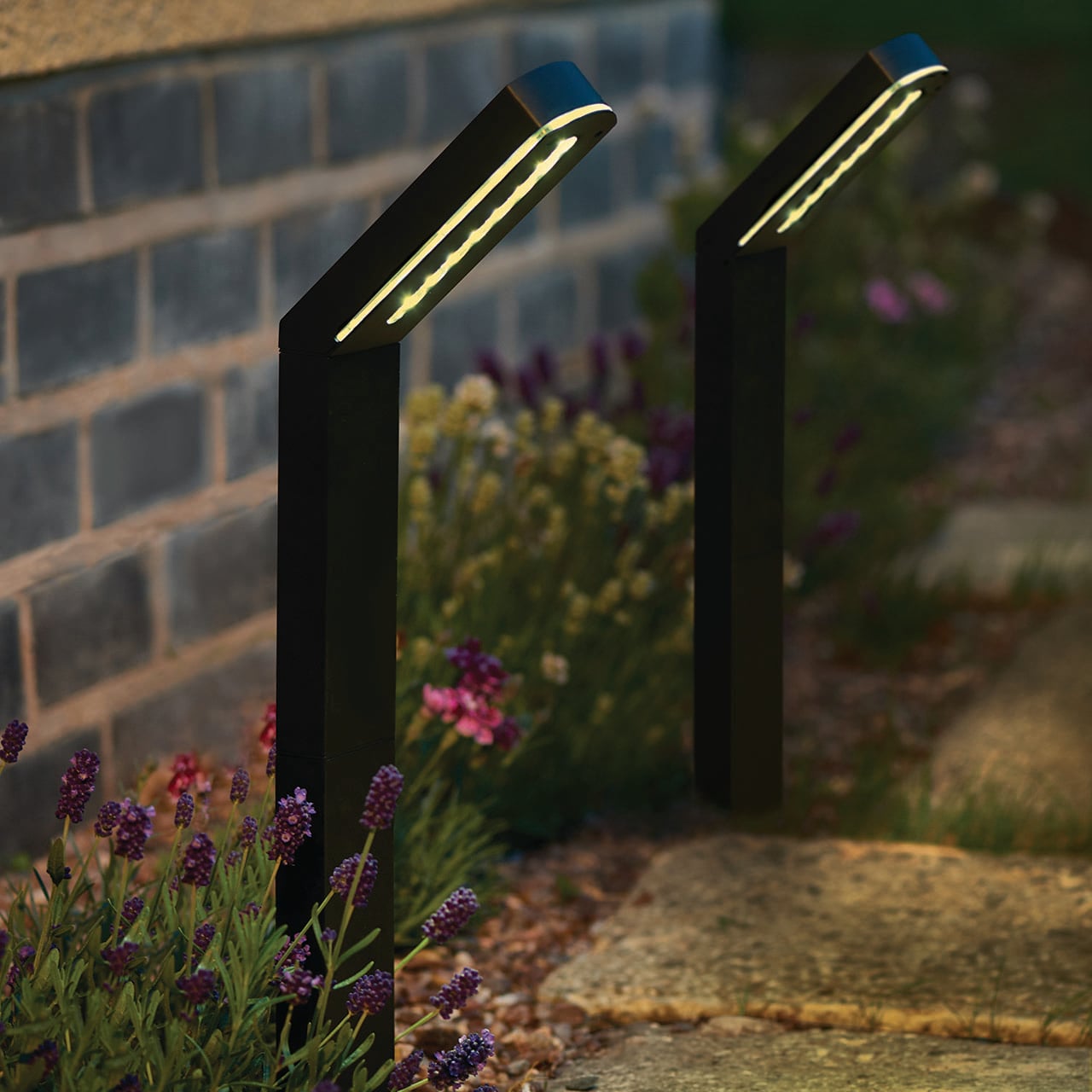 Set of 3 Solar Stake Lights