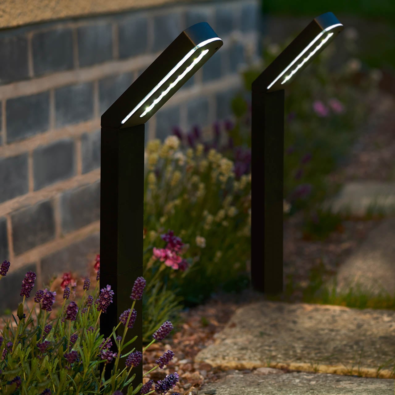 Set of 3 Solar Stake Lights