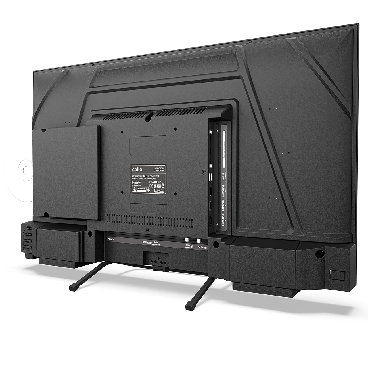 27-inch Full HD LED TV with DVD Player