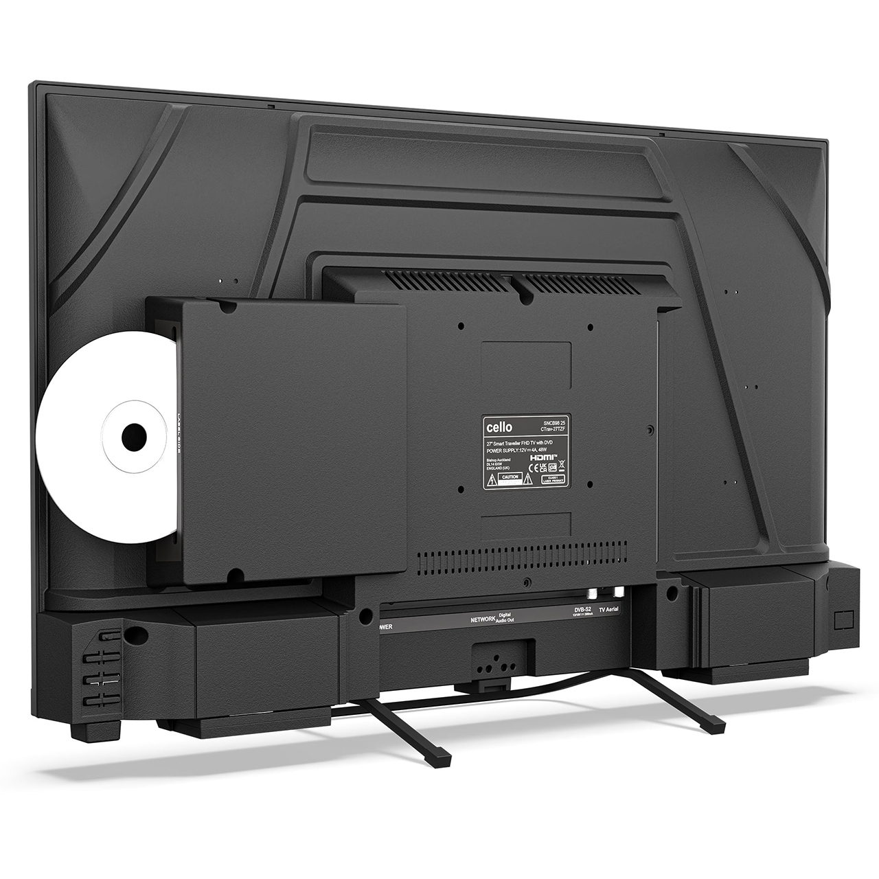 27-inch Full HD LED TV with DVD Player