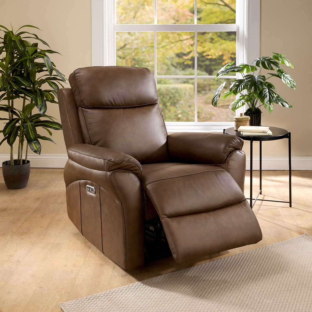 Electric Leather 1 Seater Recliner