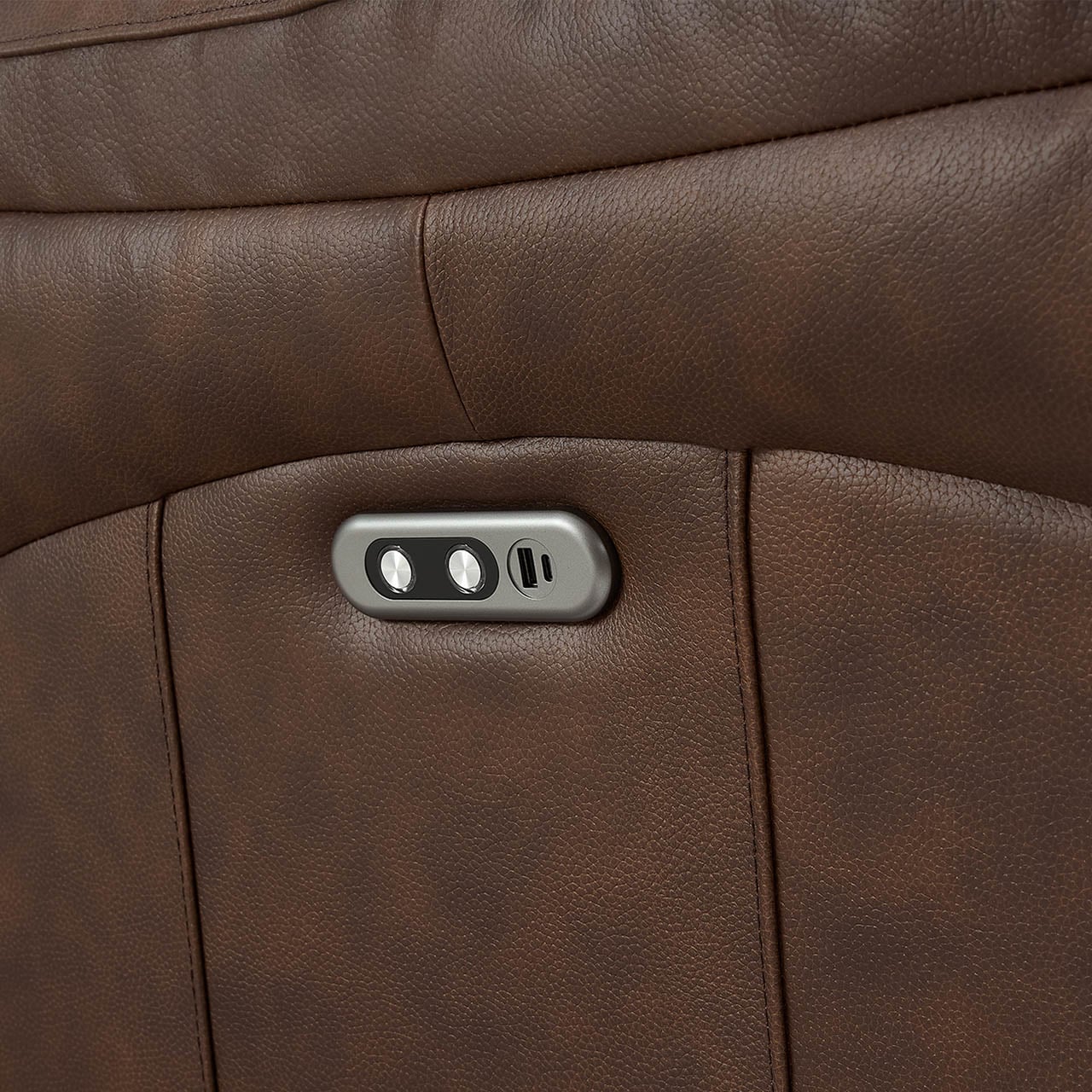 Electric Leather 2 Seater Recliner