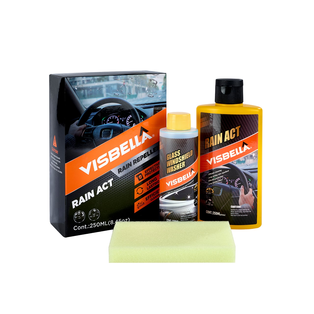 Glass Rain Repellent Kit