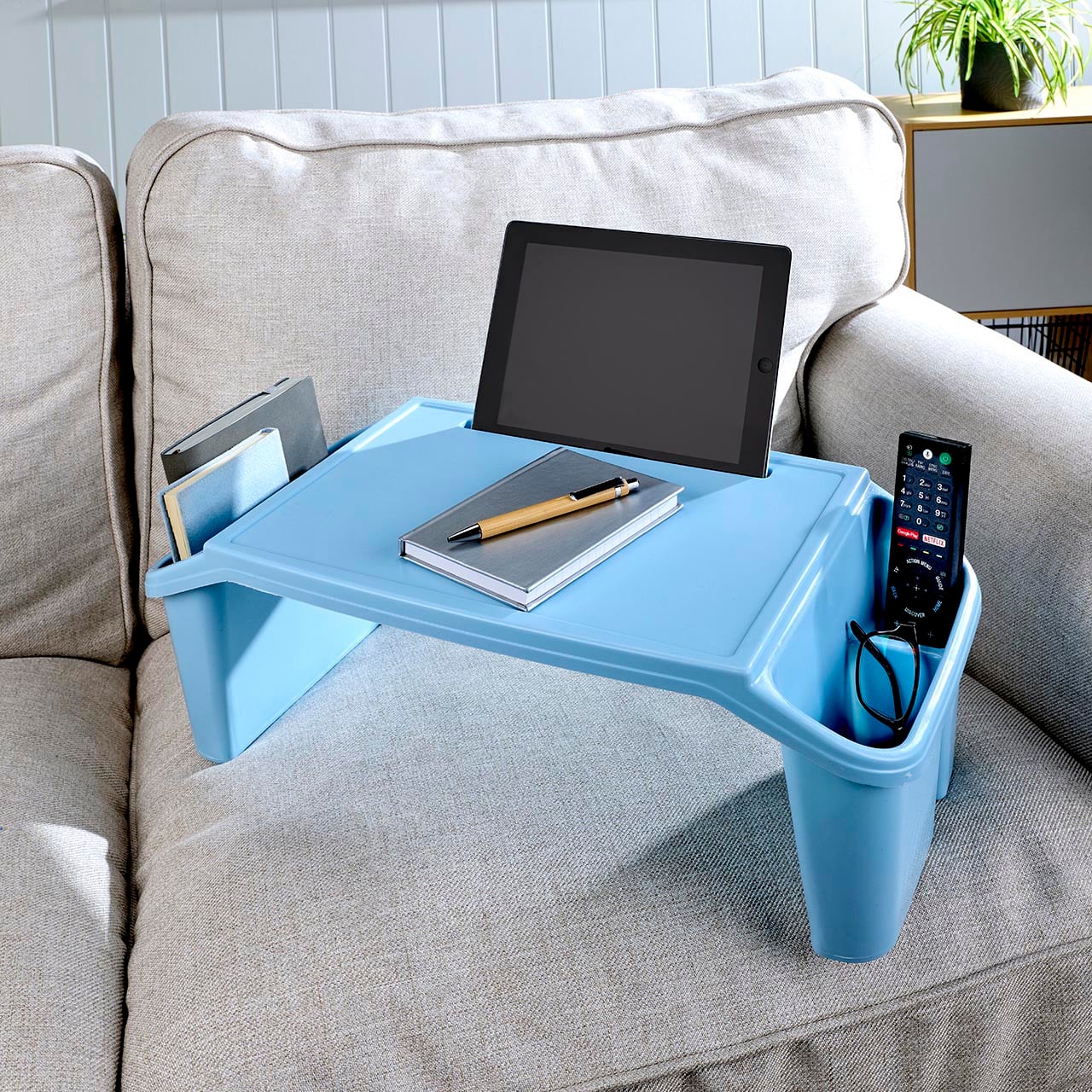 Handy Tray with Side Storage