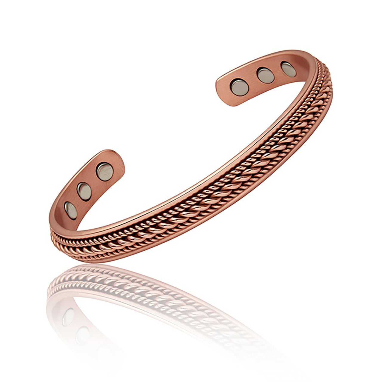 Twist Copper Bangle