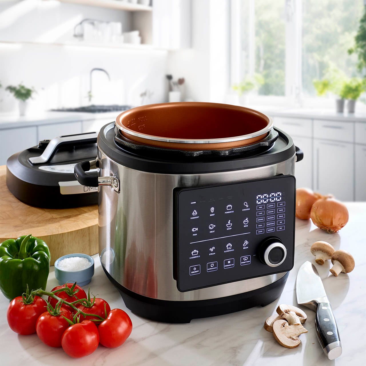 Electric Pre-Set Pressure Cooker